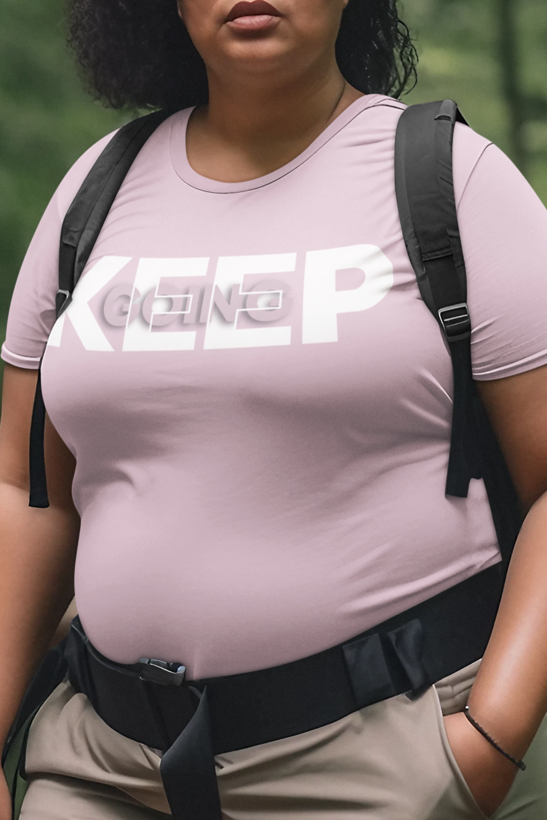 Keep Going Motivational Tee Graphic T-shirt Monochromatic t shirt Inspiration t shirt, Gift, Men's Gift Idea, Message shirt, motivational tee